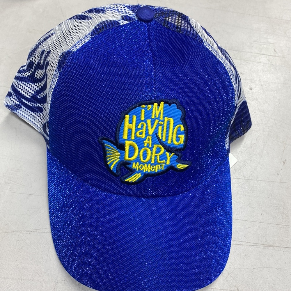 Disney Parks Finding Nemo “I'm Having a Dory Moment” Baseball Cap NEW